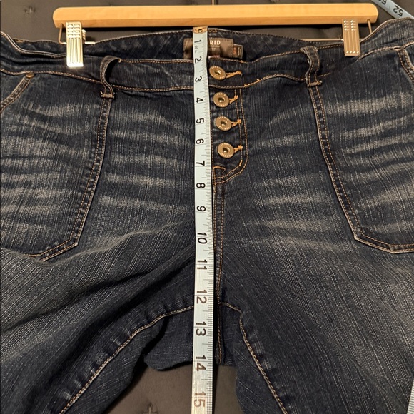 NWOT Torrid Dark Indigo Mid-Rise Skinny Jeans - Picture 8 of 10